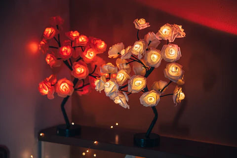 The Love Rose Tree Lamp Valentine's Day Gift🌹