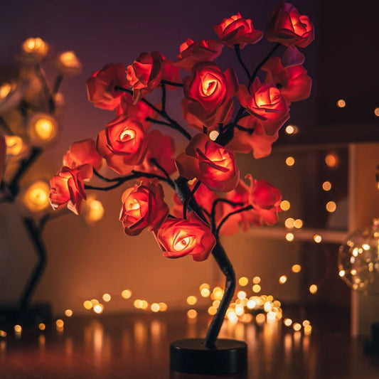 The Love Rose Tree Lamp Valentine's Day Gift🌹